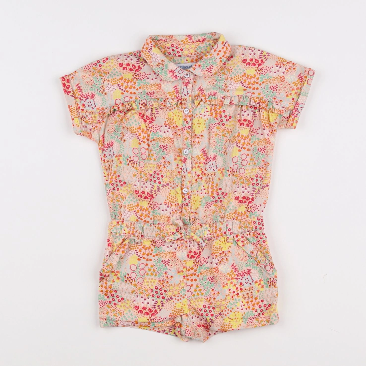 Vertbaudet - combinaison multicolore - 2 ans